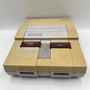 SNES super Nintendo Console Only - 100% Tested And Working.